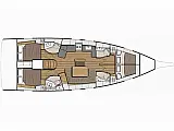Oceanis 46.1 - Layout image