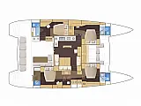 Lagoon 560 - Layout image
