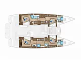 Lagoon 55 - Layout image