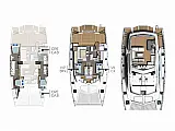 Leopard 58 Skippered - Layout image