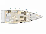 Hanse 548 - Layout image