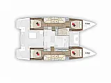 Lagoon 50 - Layout image