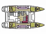 Lagoon 42 - Layout image