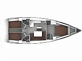 Bavaria Cruiser 46 - Layout image