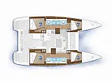 Lagoon 40 - Layout image