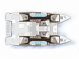 Lagoon 51 Fly - Layout image