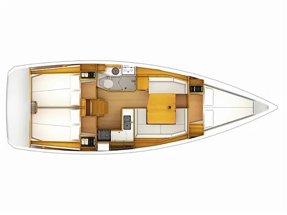 Sun Odyssey 389 - Immagine di layout