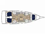 Moorings 46.4 - Layout image