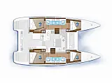 Lagoon 40 - Layout image