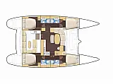 Lagoon 440 - Layout image