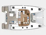Lagoon 46 Flybridge - Layout image