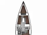 Bavaria Cruiser 33 - Layout image