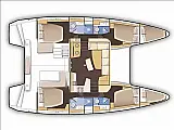 Lagoon 42 - Layout image