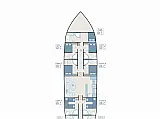 Bluefest - Premium Gulet - Layout image