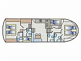 Staryacht 1670 - Layout image