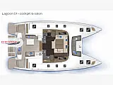 Lagoon 51 - Layout image