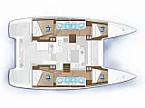 Lagoon 40 - Layout image