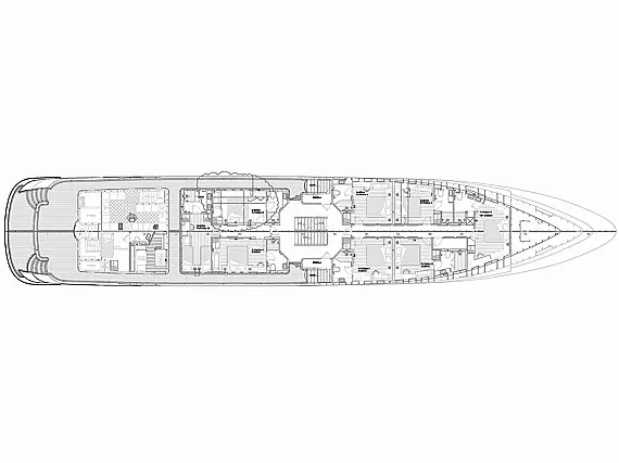 Motoryacht Riva - Immagine di layout