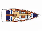 Moorings 42.3 - Layout image