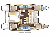 Lagoon 46 - Layout image