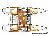Lagoon 440 - Layout image