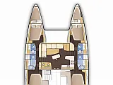 Lagoon 40 - Layout image