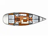 Sun Odyssey 479 - Layout image
