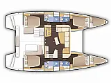Lagoon 42 - Layout image