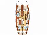 Oceanis 50 - Layout image