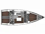 Bavaria Cruiser 46 Style - [Layout image]