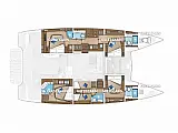 Lagoon 55 - Layout image