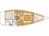 Beneteau First 35 - [Layout image]
