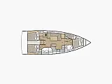 Oceanis 40.1 - Layout image