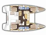 Lagoon 42 - Layout image
