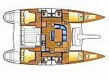 Lagoon 450 - Layout image
