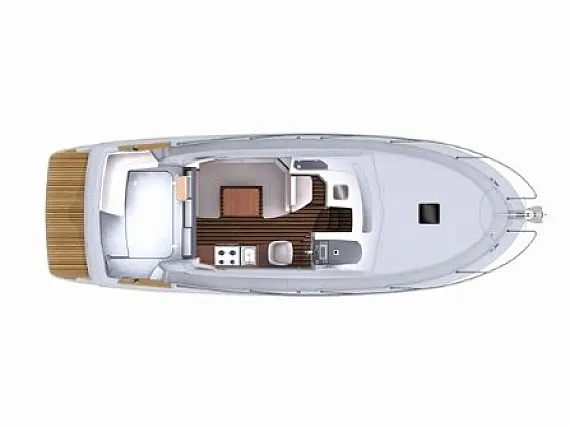 Beneteau Antares 32 fly - Immagine di layout