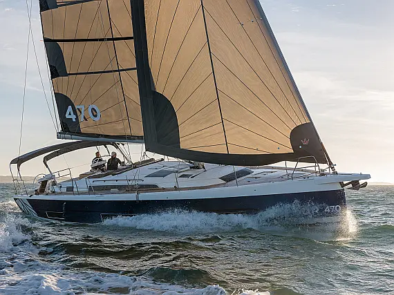 Dufour 470 owner's version.