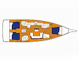 Oceanis 461/3/3 - Layout image