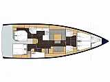 Bavaria C50 Style - Layout image