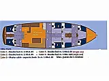 Gulet - Hera - Layout image
