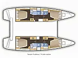 Lagoon 42 A/C & GEN & WM - Layout image