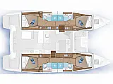 Lagoon 46  - Layout image