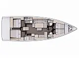 Dufour 470 - Layout image