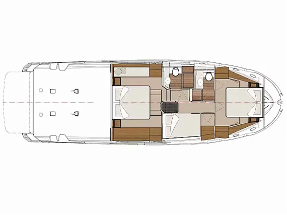 Greenline 45 Fly - Immagine di layout