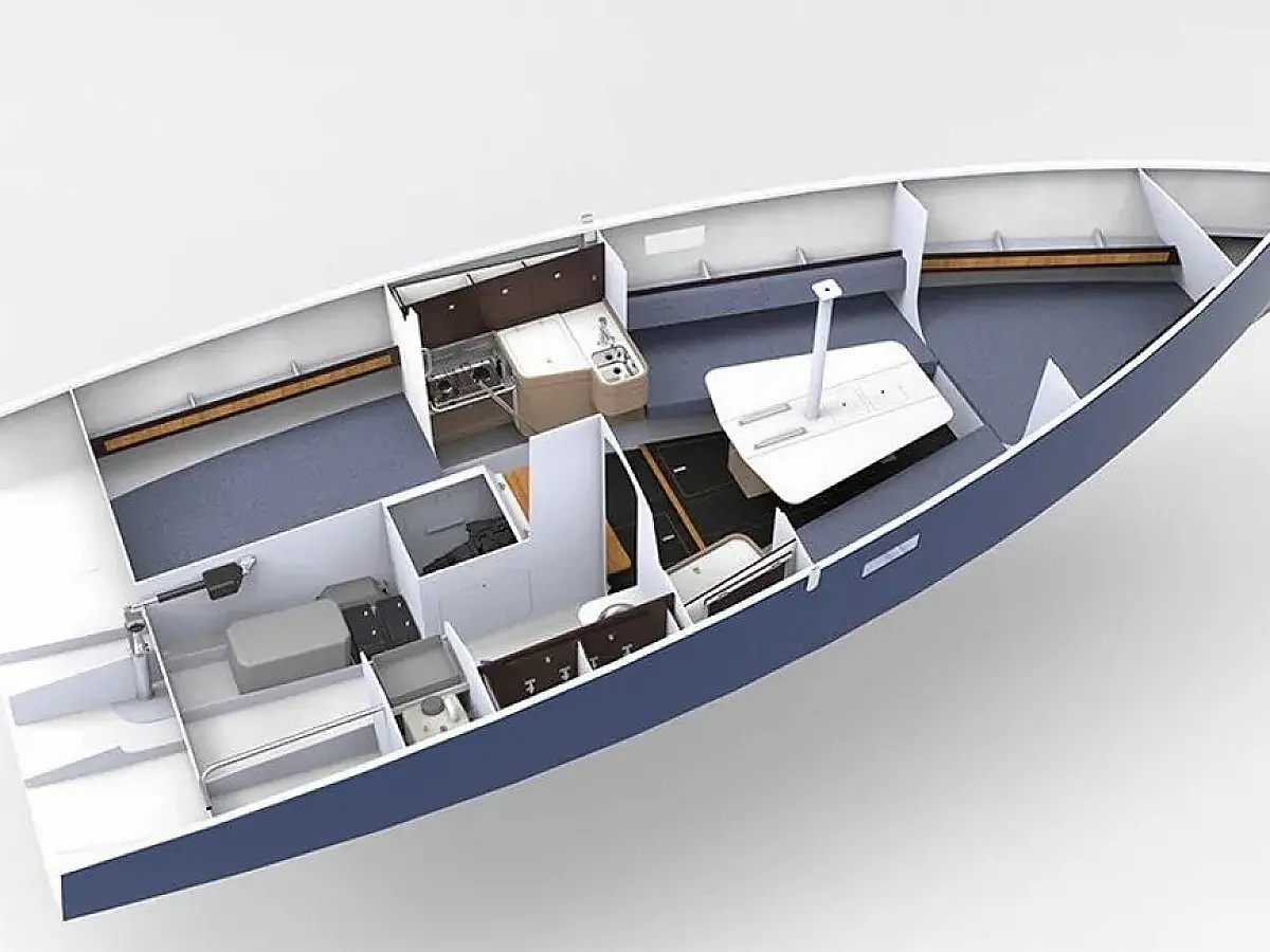 RM 890 (2024) in France deck plan
