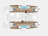Lagoon 46  - Layout image