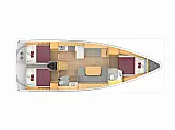 Bavaria C42 - Layout image