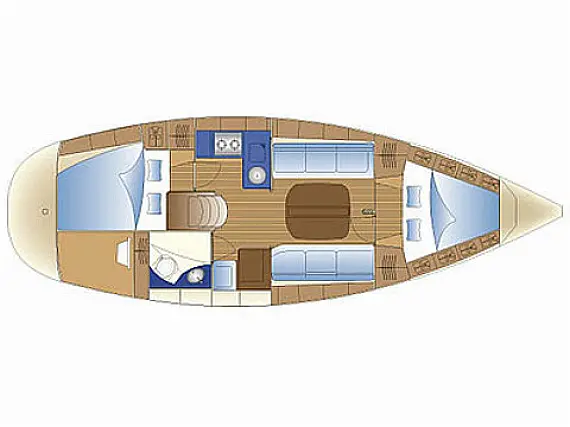 Bavaria 32 - Layout image