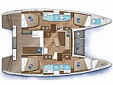 Lagoon 42 - Layout image