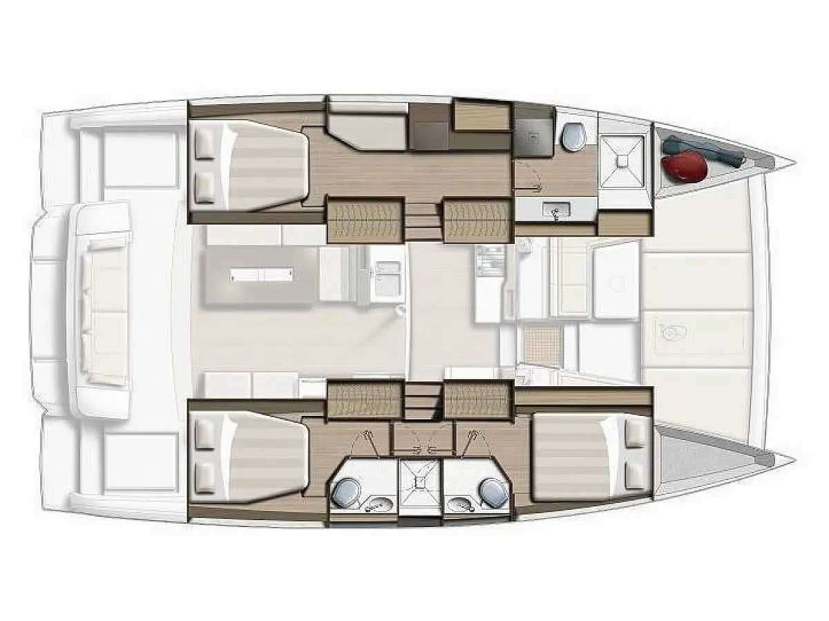 Bali 4.2 (2023) in Ibiza deck plan